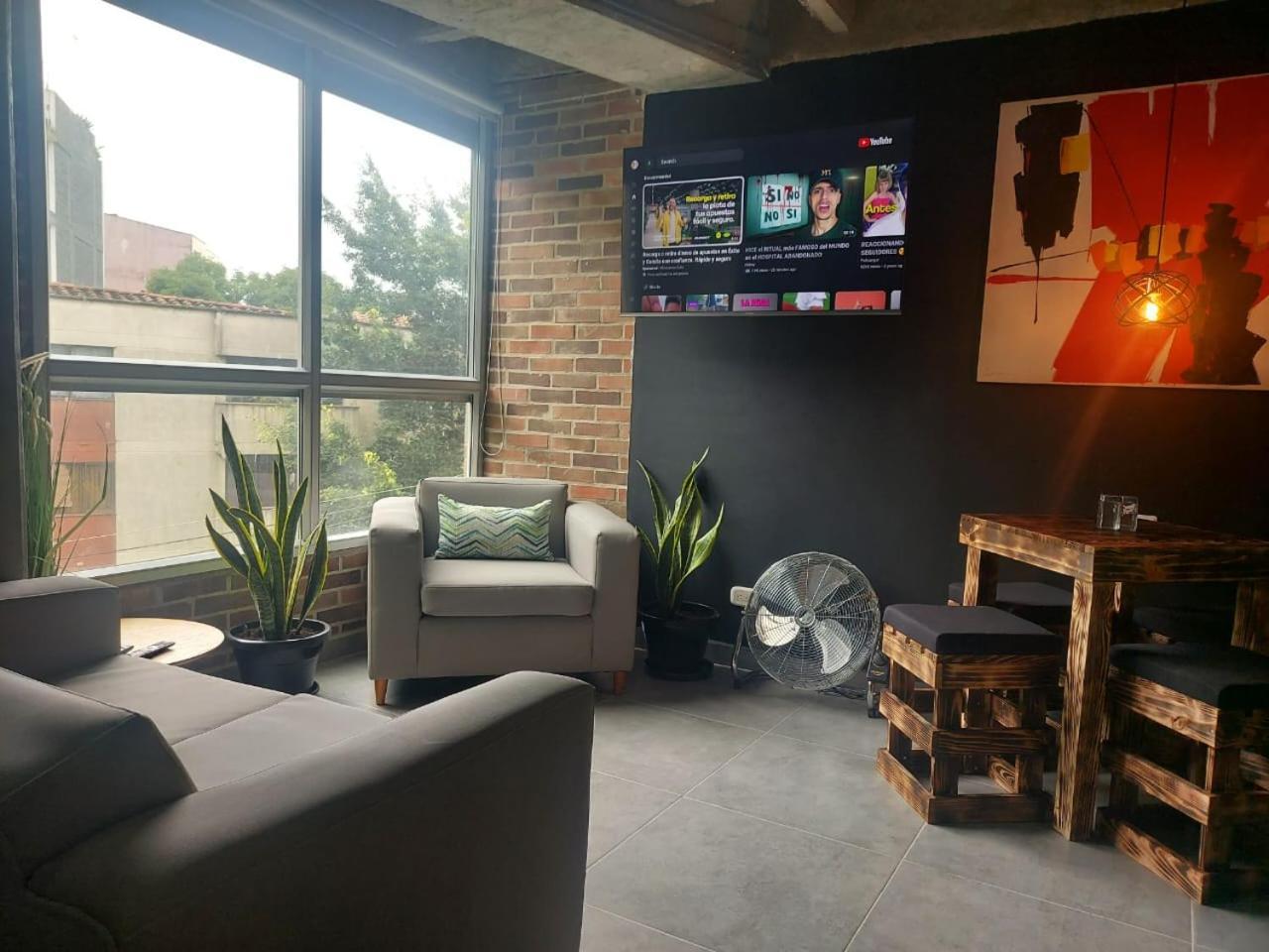 Stylish Laureles Loft In Apartamento Medellín